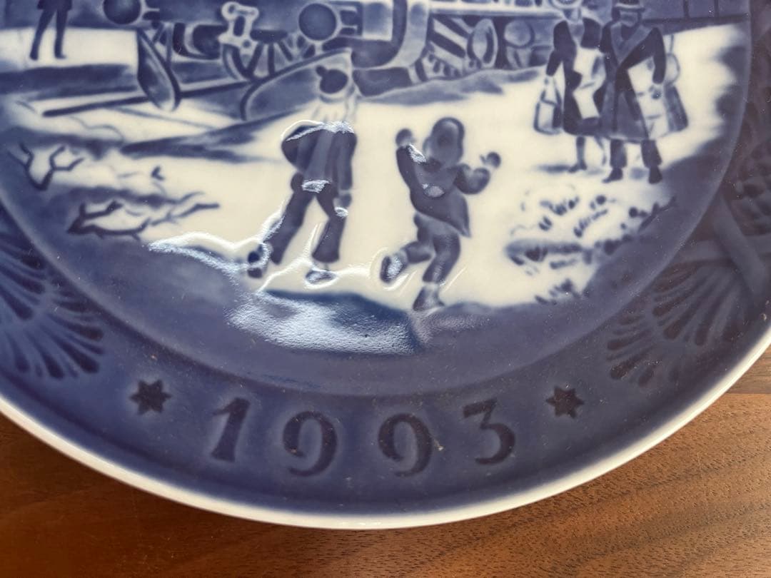   ロイヤルコペンハーゲンイヤープレート1993年