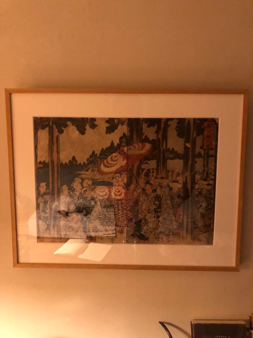 I*7様 狐の嫁入図 画:歌川国芳 1839-1842頃 浮世絵 - メルカリ