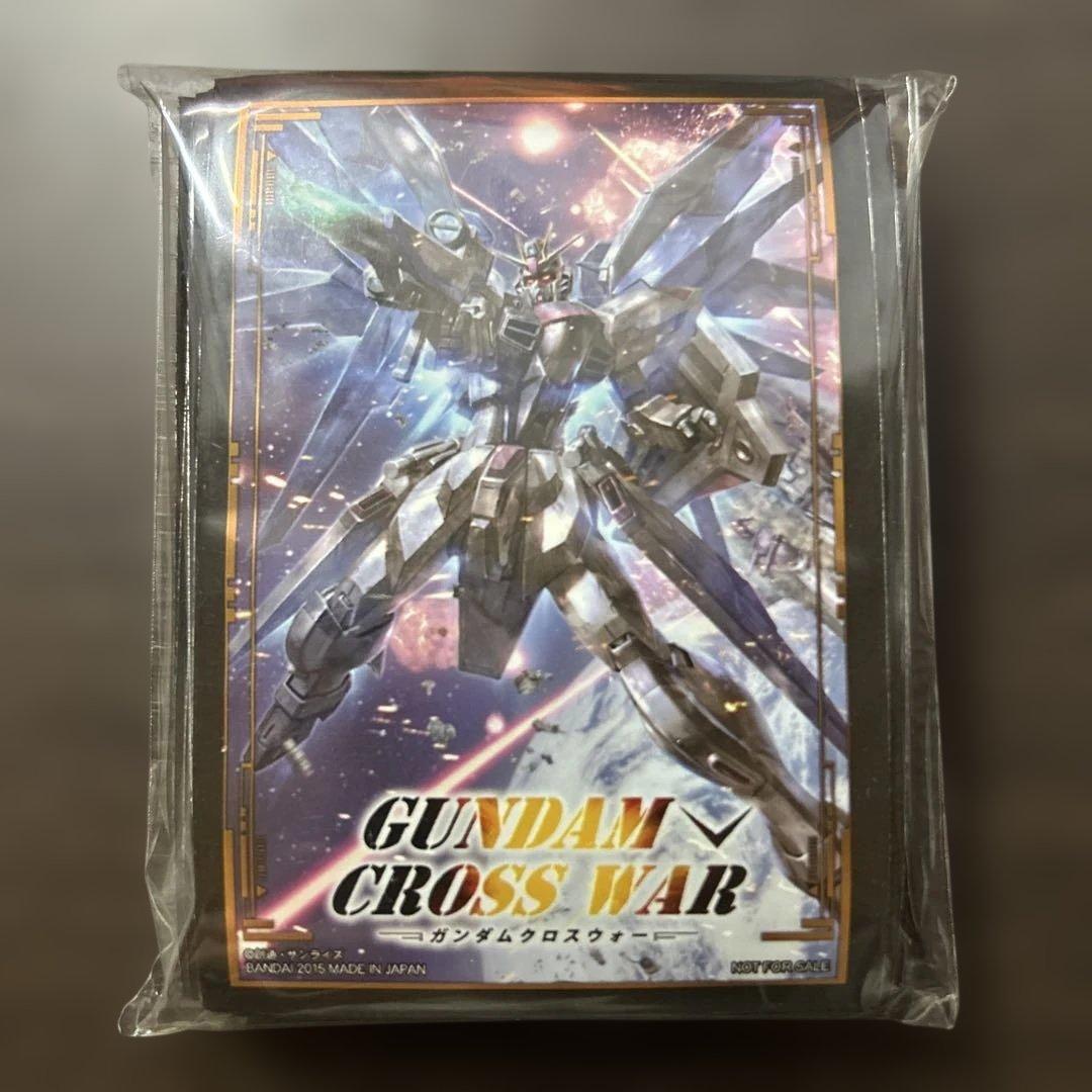 新品未開封 ガンダムクロスウォー スリーブ フリーダムガンダム 40枚