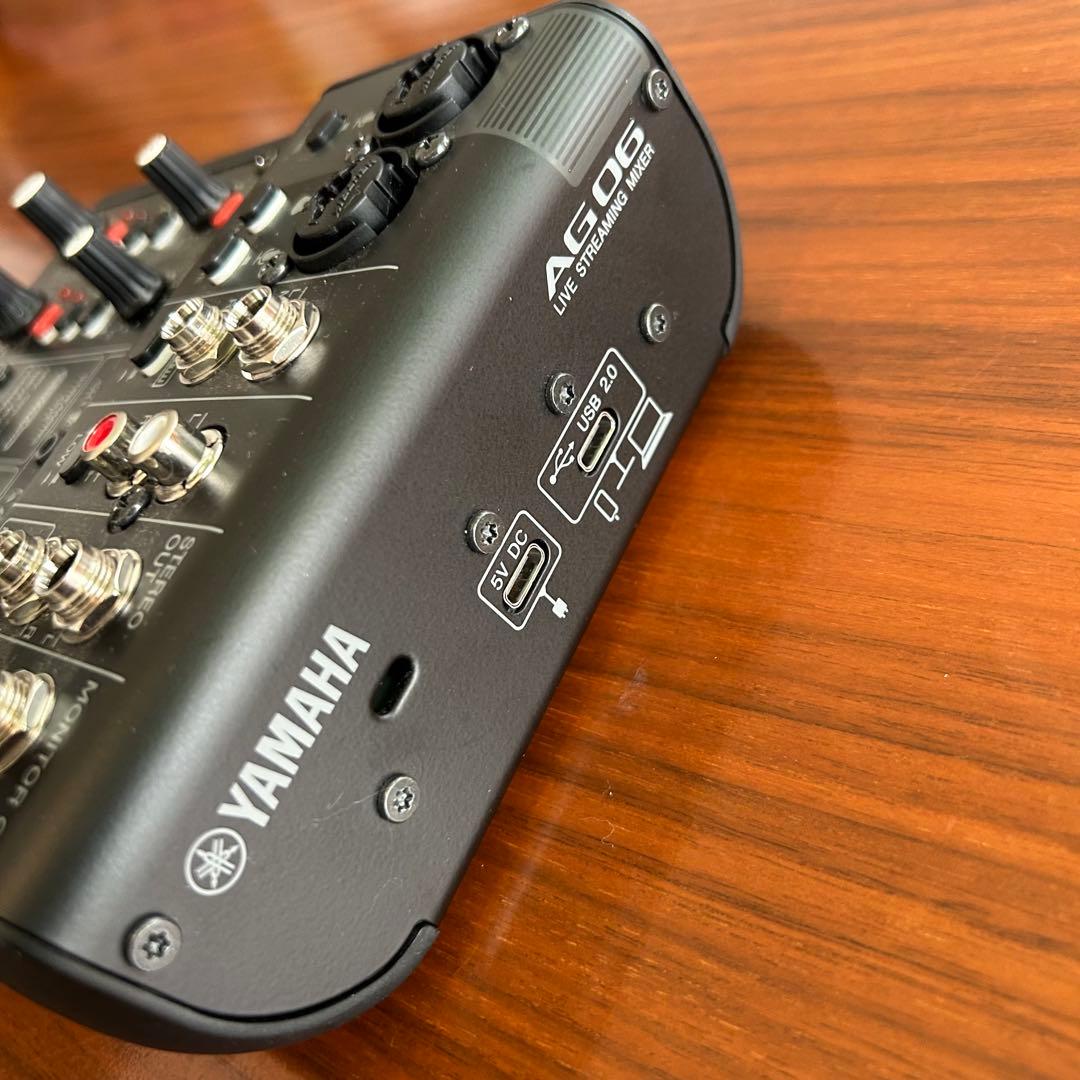 【美品】Yamaha AG06 USBオーディオインターフェイス