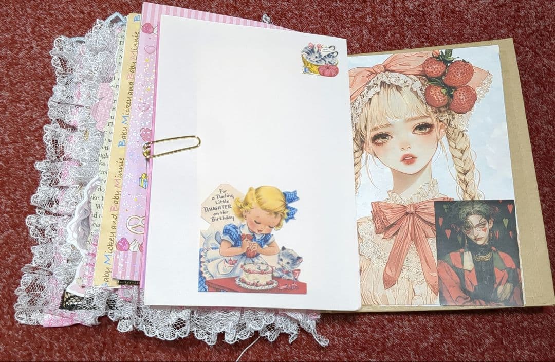 ジャンクジャーナル 雑記帳♡〜平成レトロ女子♡〜 コラージュ素材