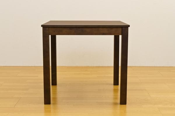 《新品・送料無料》フリーテーブル　75×75　DBR/LBR