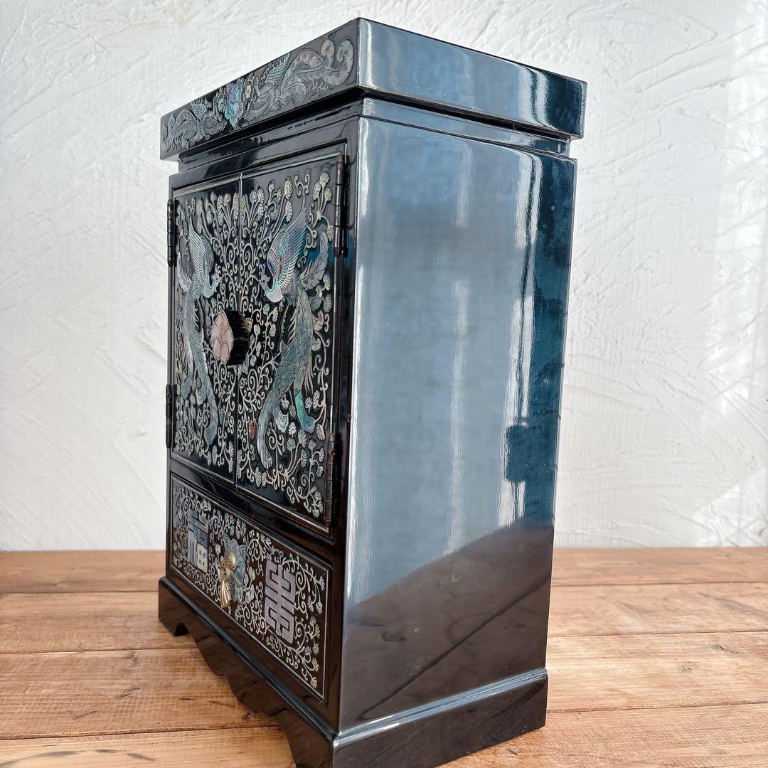 【匿名配送】螺鈿細工のジュエリーボックス