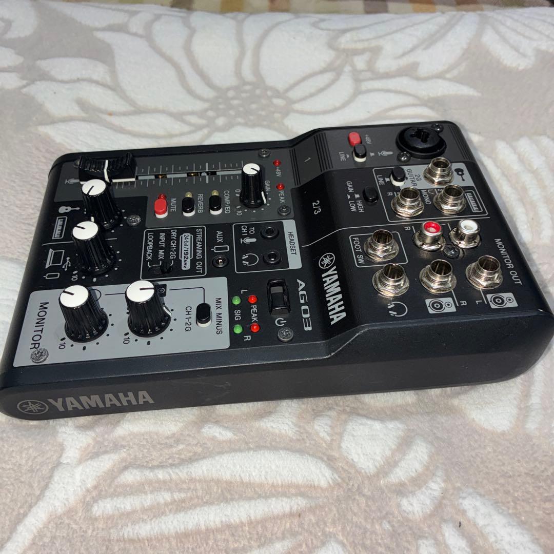 YAMAHA ヤマハ AG03MK2 マイク付き