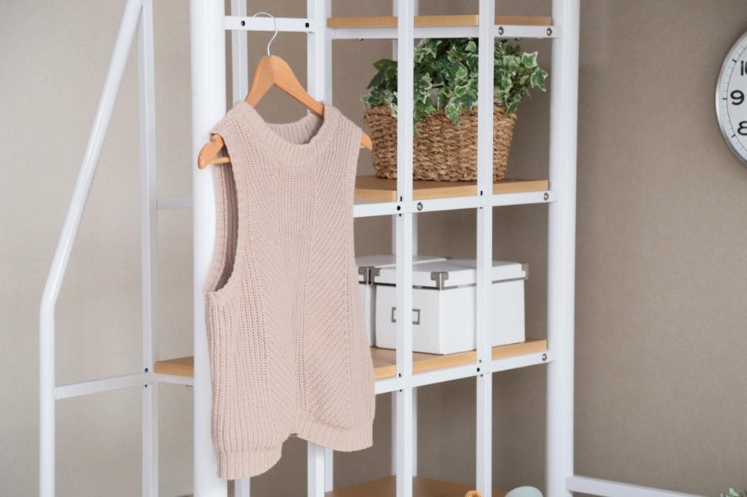 【新品・送料無料】【シングル】 Lofty 階段付きロフトベッド