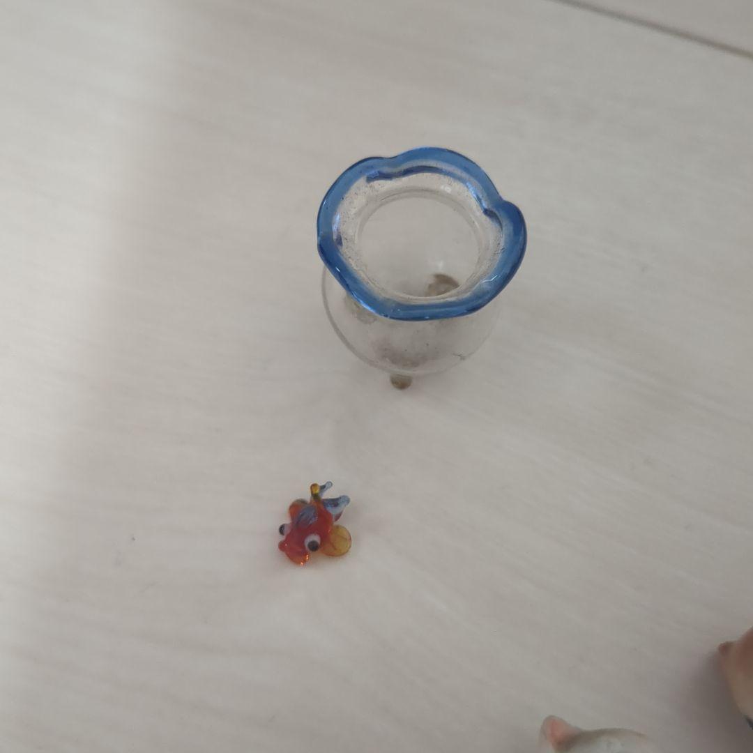 猫　置物 陶器　レトロ