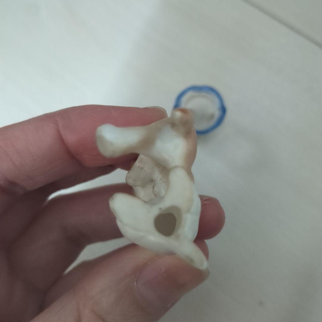 猫　置物 陶器　レトロ