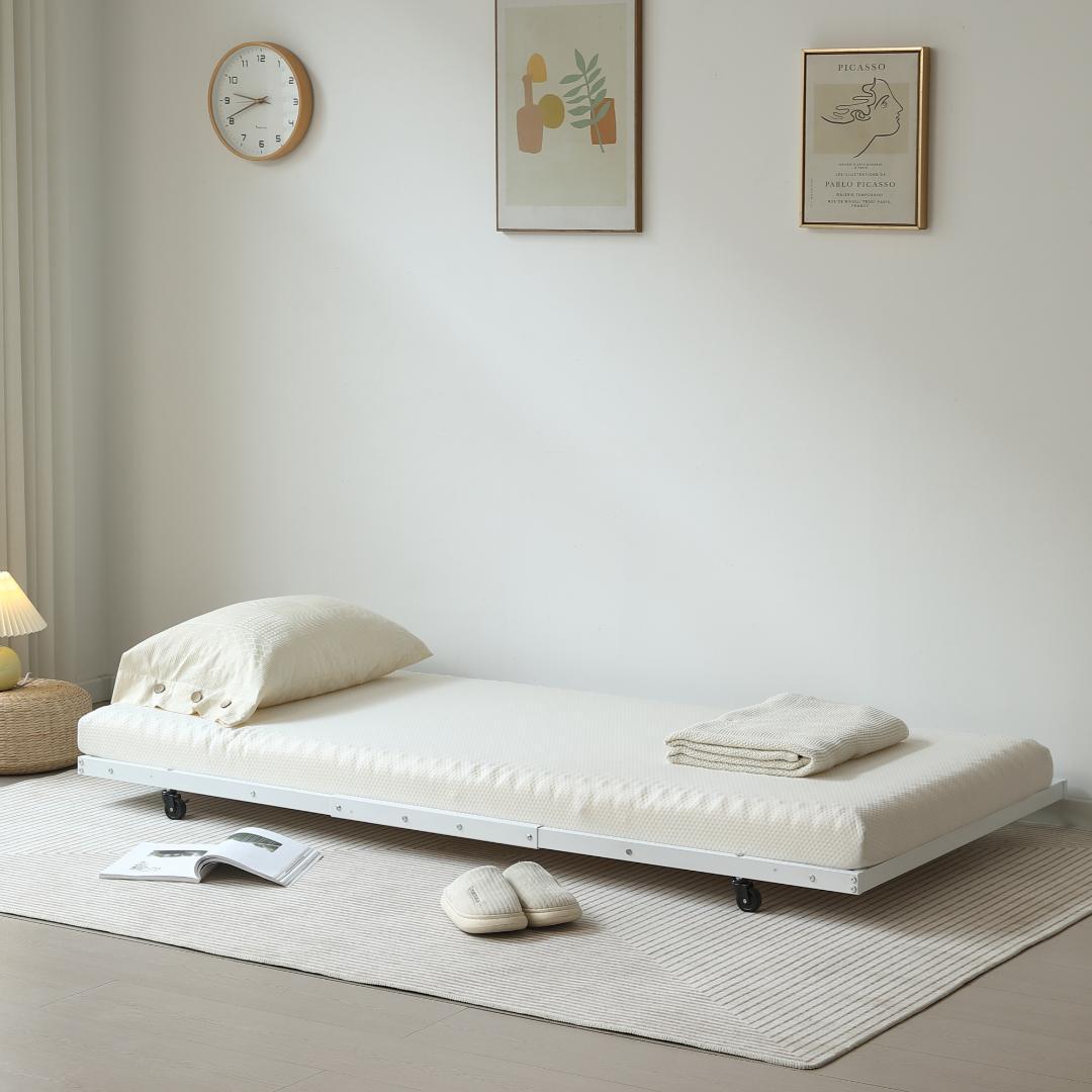 数量限定！【高さ110cm】ロフトベッド 高いベッド 親子ベッド　WHITE