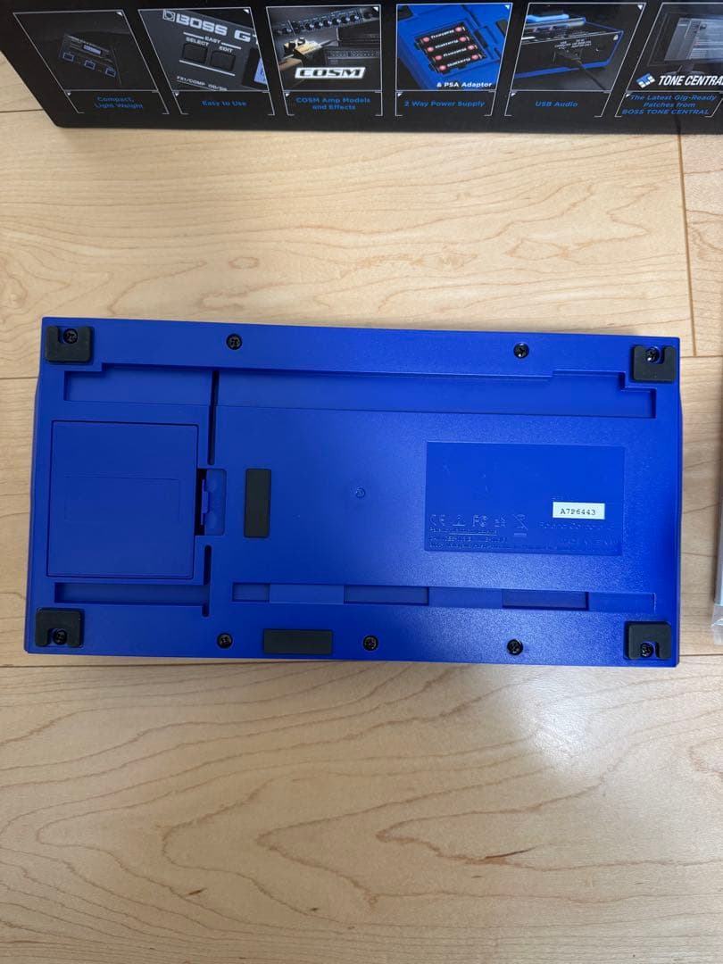BOSS GT-1マルチエフェクター　純正ACアダプター付き