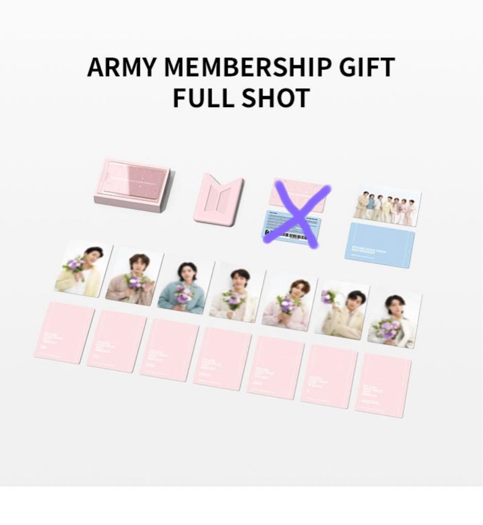 BTS ARMY MEMBERSHIP GIFT セット - メルカリ