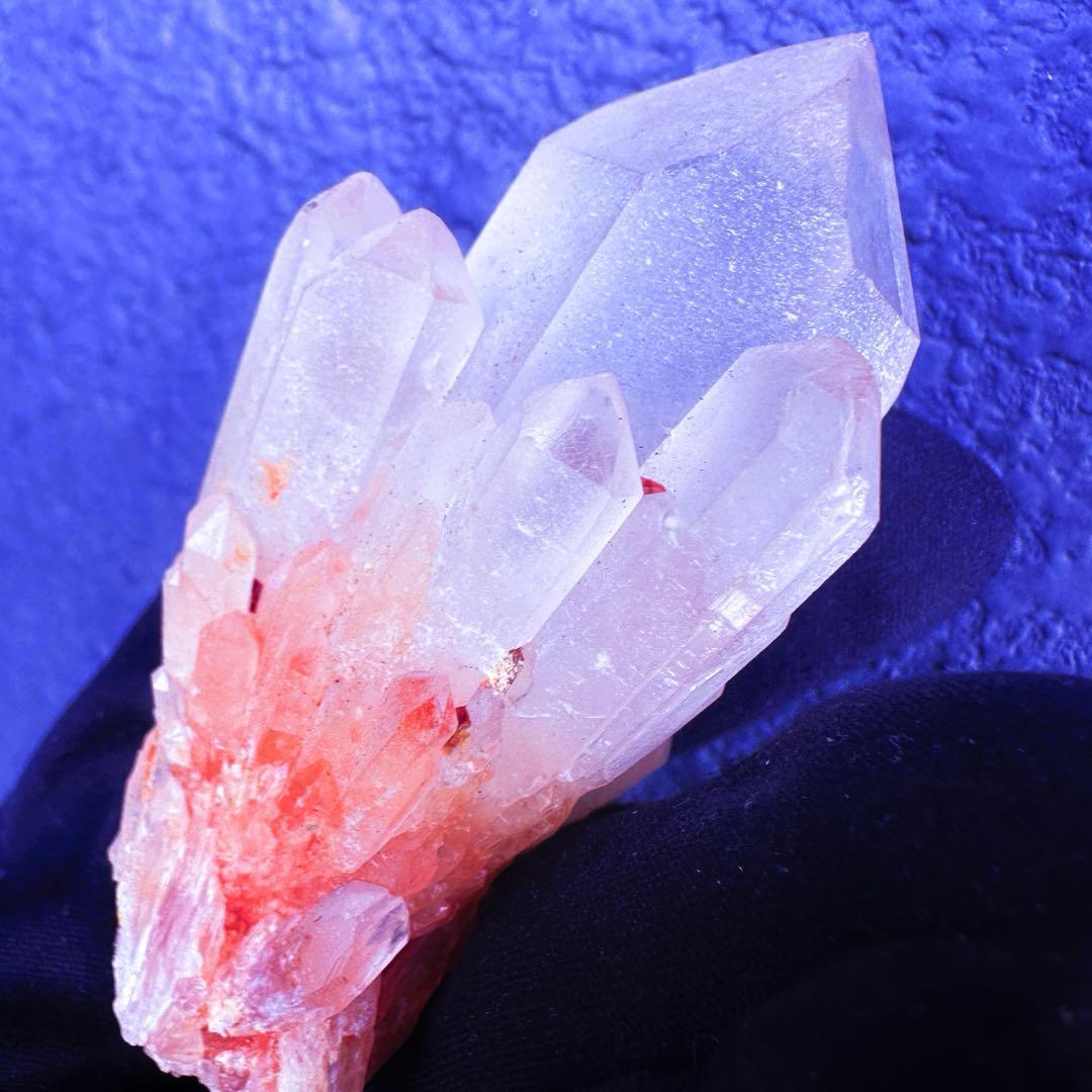 爆アレ❗️可愛いピンク♡超綺麗マダガスカル産パイナップルピンククラスターA1489