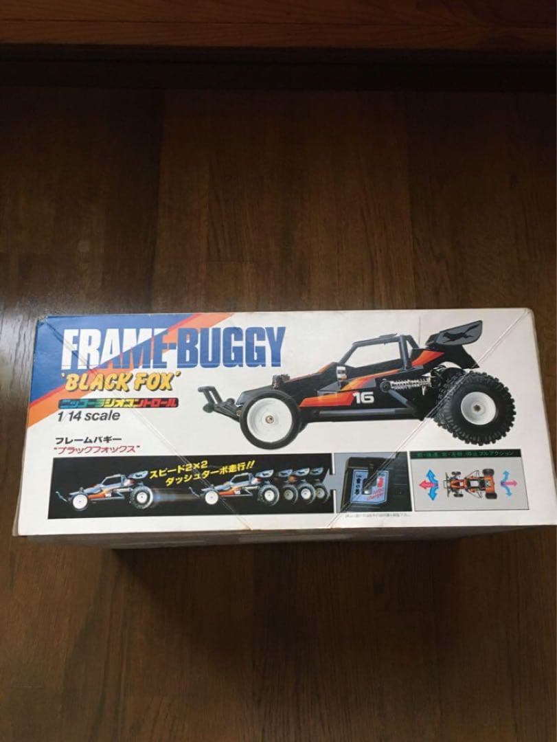 完動品】 ニッコー ラジコン フレームバギー ブラックフォックス