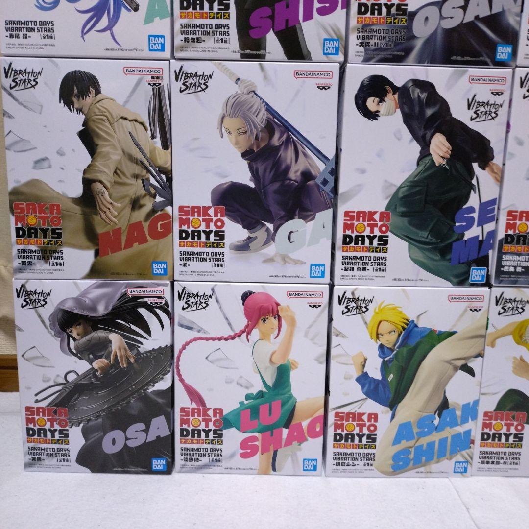 サカモトデイズ　プライズ　フィギュア　スマホスタンド　１８体