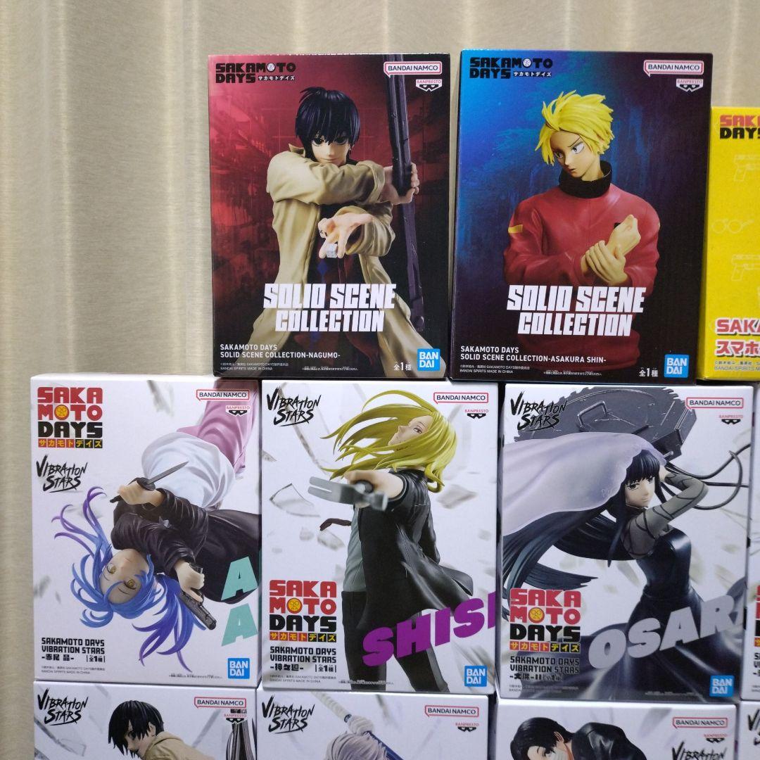 サカモトデイズ　プライズ　フィギュア　スマホスタンド　１８体