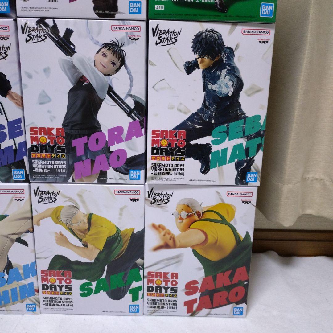 サカモトデイズ　プライズ　フィギュア　スマホスタンド　１８体