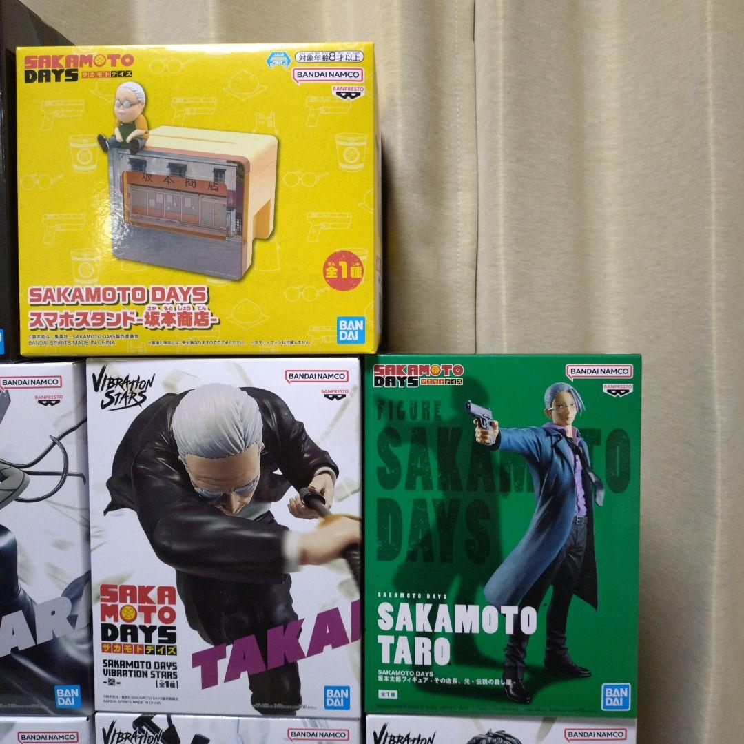 サカモトデイズ　プライズ　フィギュア　スマホスタンド　１８体