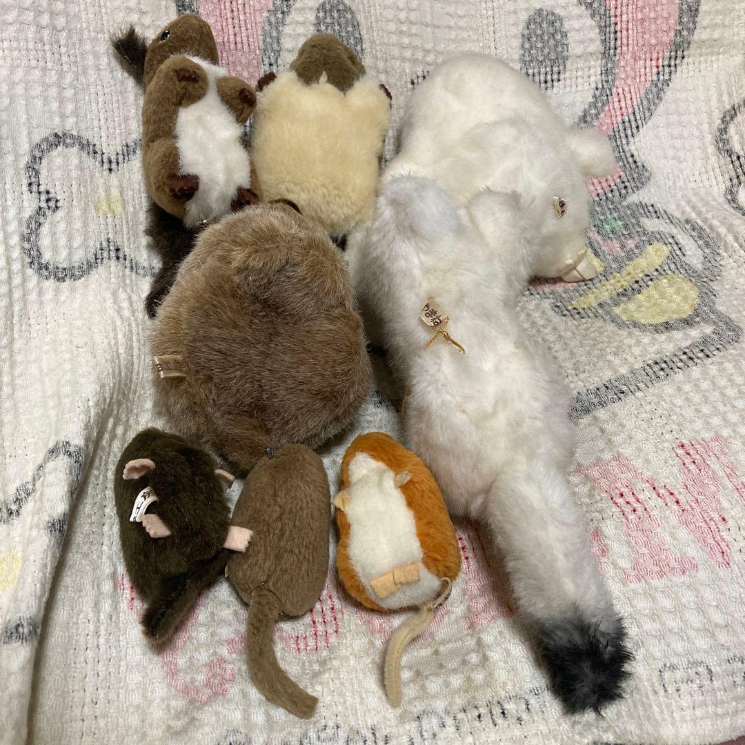 やまね工房 ぬいぐるみ 8コセット 中古品 落合けいこ - メルカリ