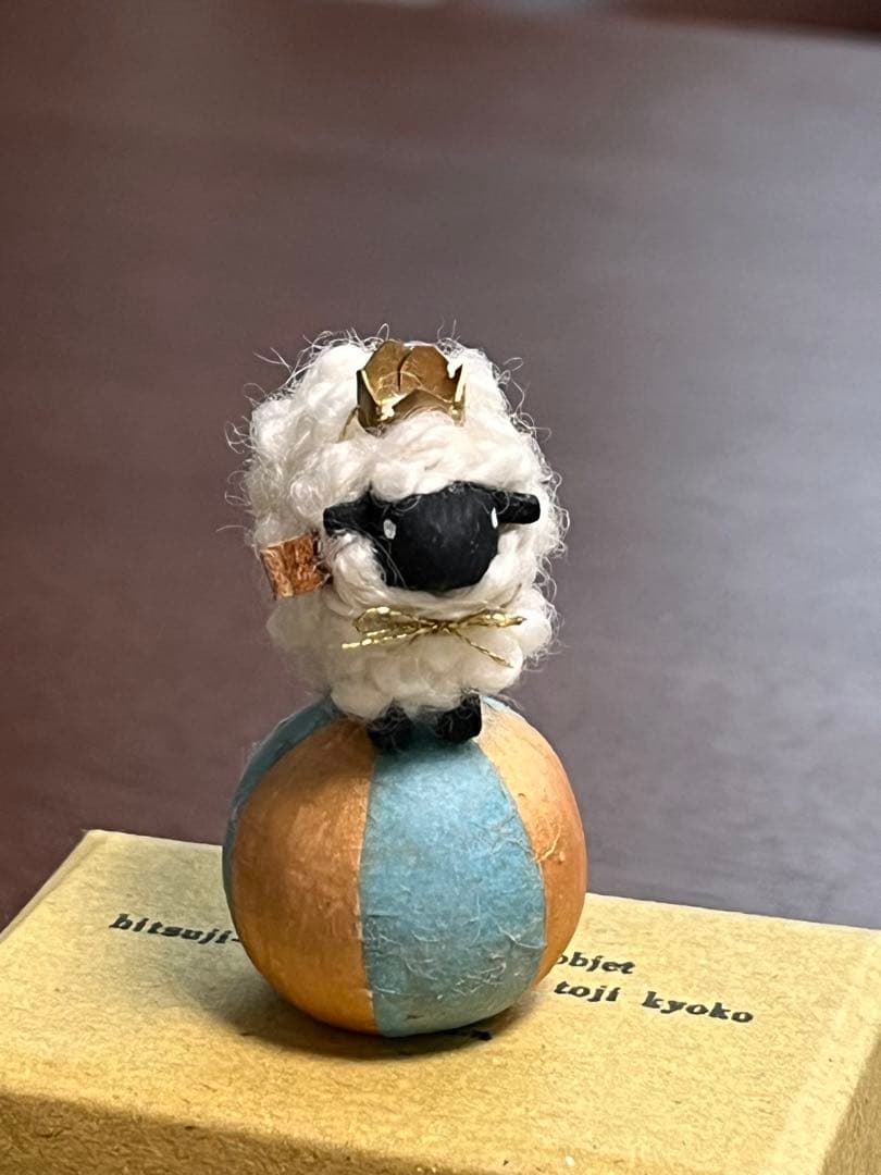 羊の置物 4体セット 伊勢丹 新宿にて購入　toji kyoko作