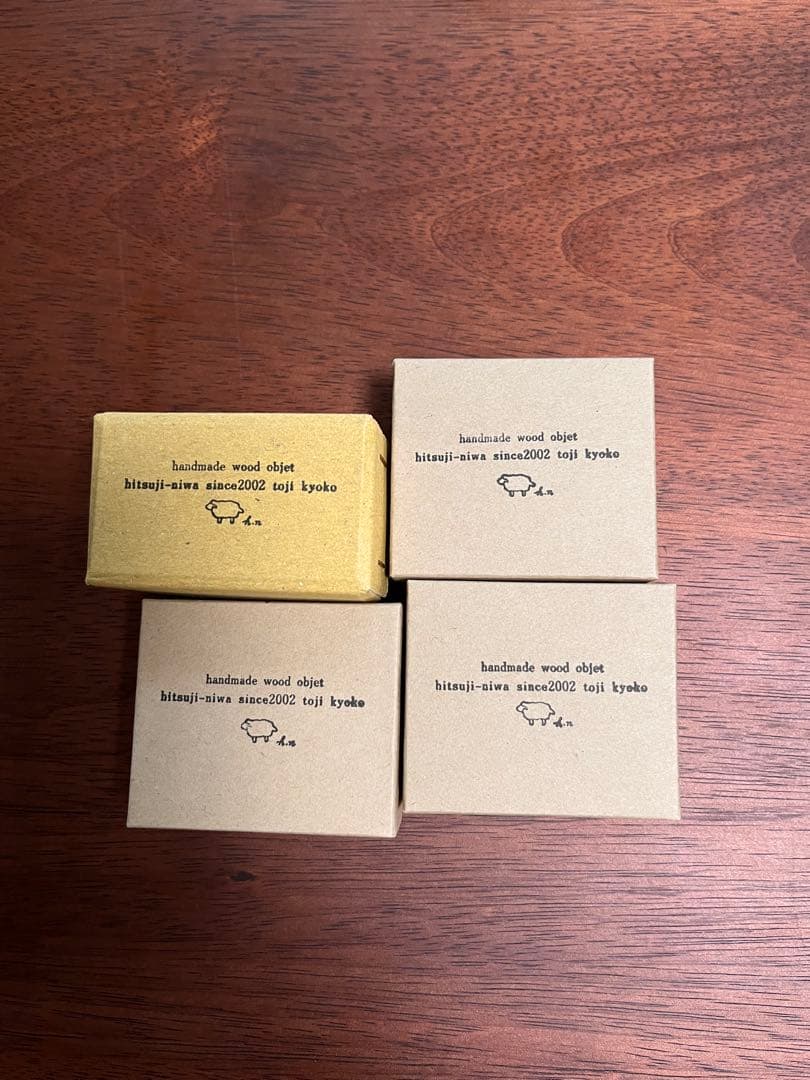 羊の置物 4体セット 伊勢丹 新宿にて購入　toji kyoko作