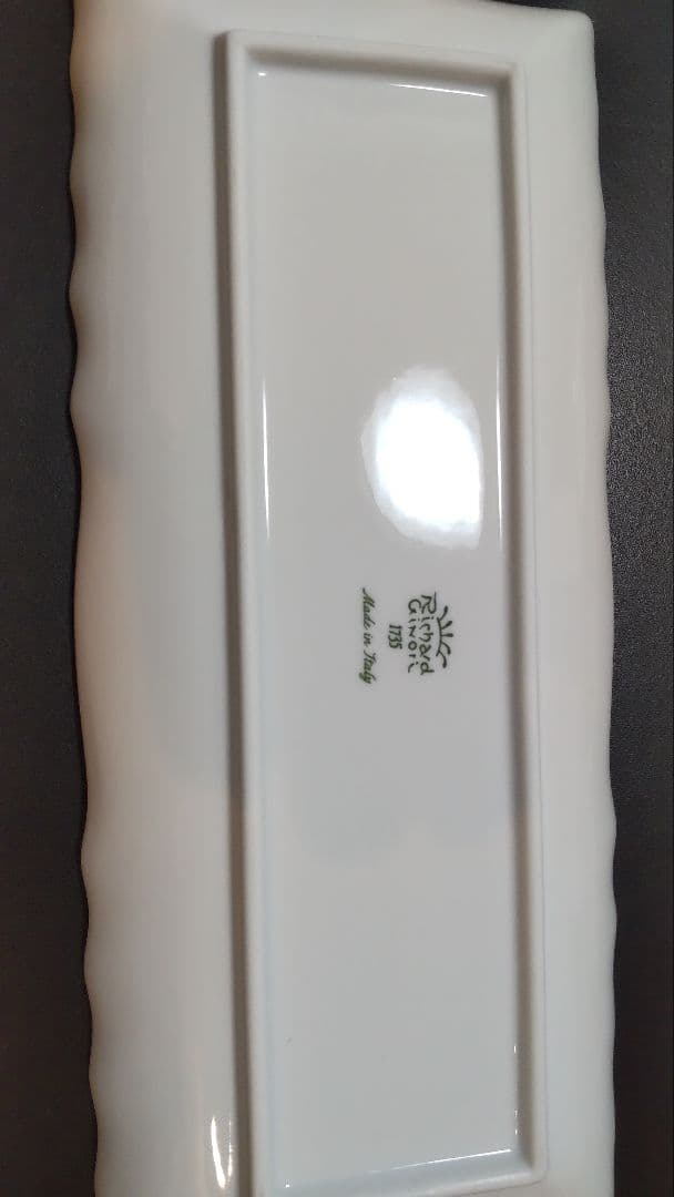 GINORI 1735 ホワイト長方形皿　4枚