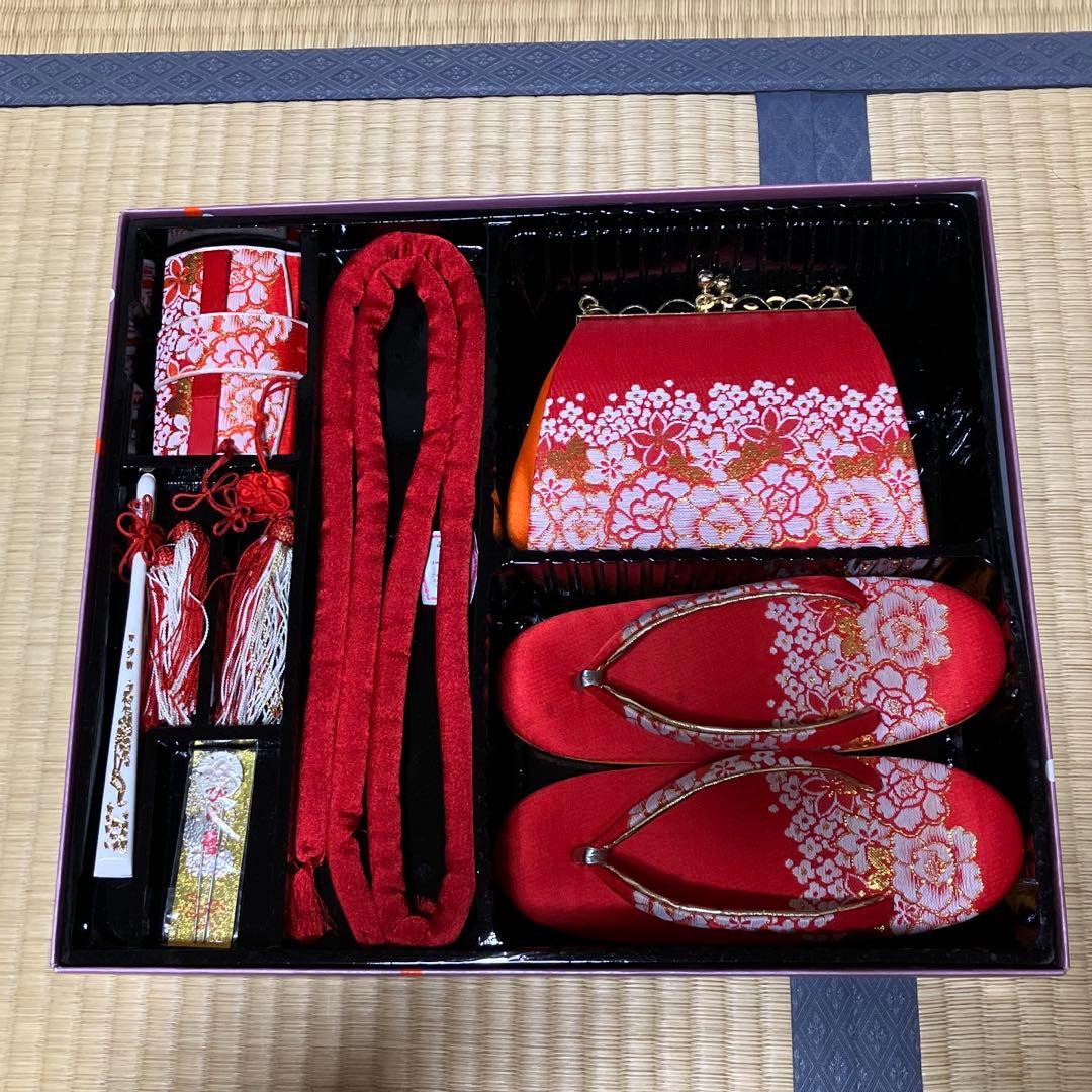 七五三　高級ハコセコ8点セット ７歳用