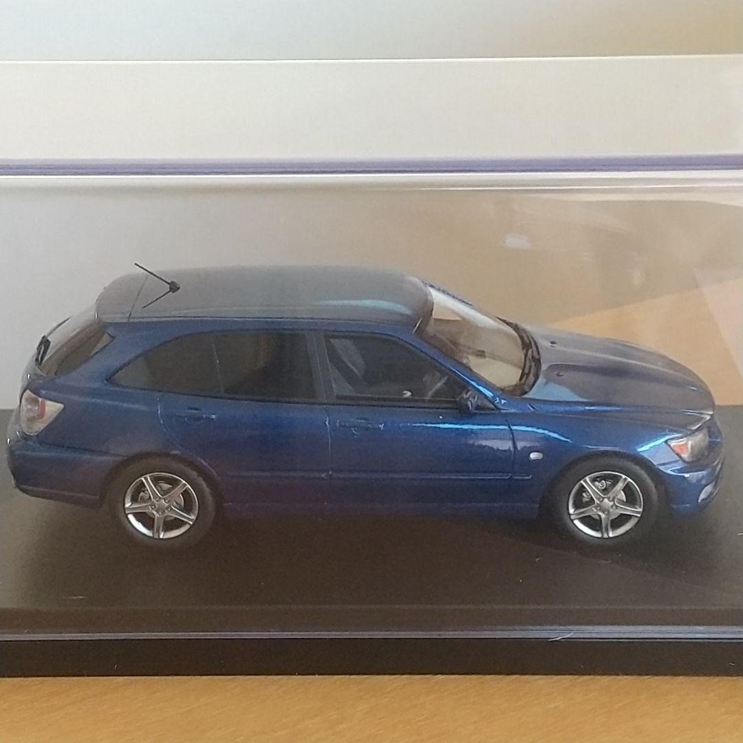 トヨタ アルテッツァジータ ダークブルーマイカ ハイストーリー ミニカー