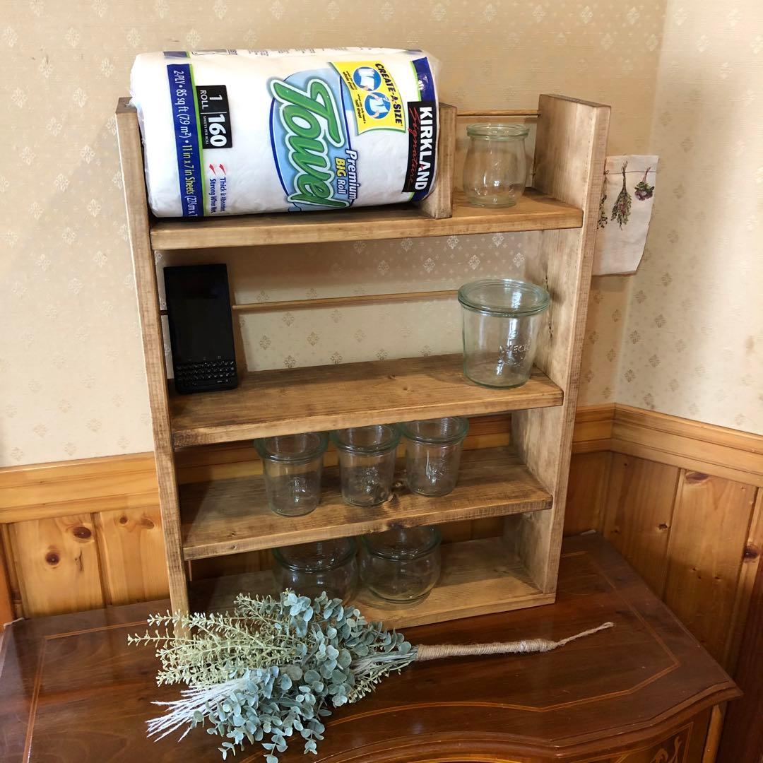 【コストコ】4段のスマホスタンド付きスパイスラック