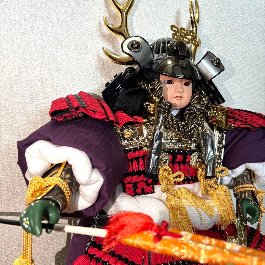 【美品】 真田幸村 名武将大将飾り
