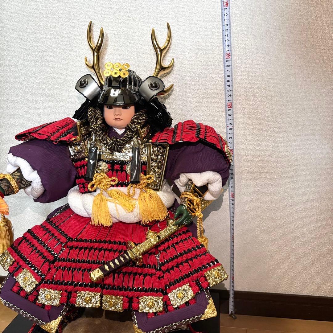 【美品】 真田幸村 名武将大将飾り