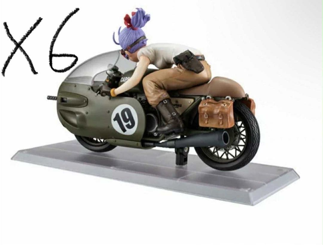 デスクトップリアルマッコイ ドラゴンボールZ 03ブルマ -限定復刻仕様版-6台