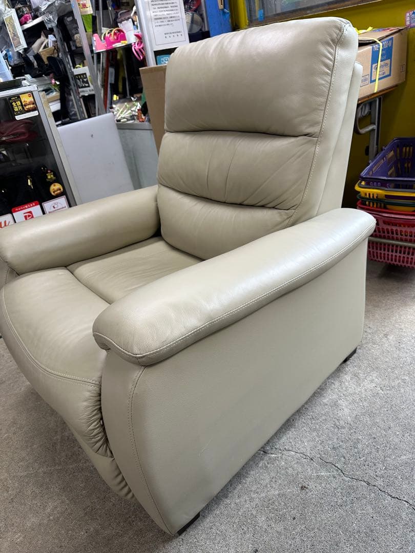 名古屋市内送料無料　ニトリ　電動リクライニングソファ　1人掛け　中古美品