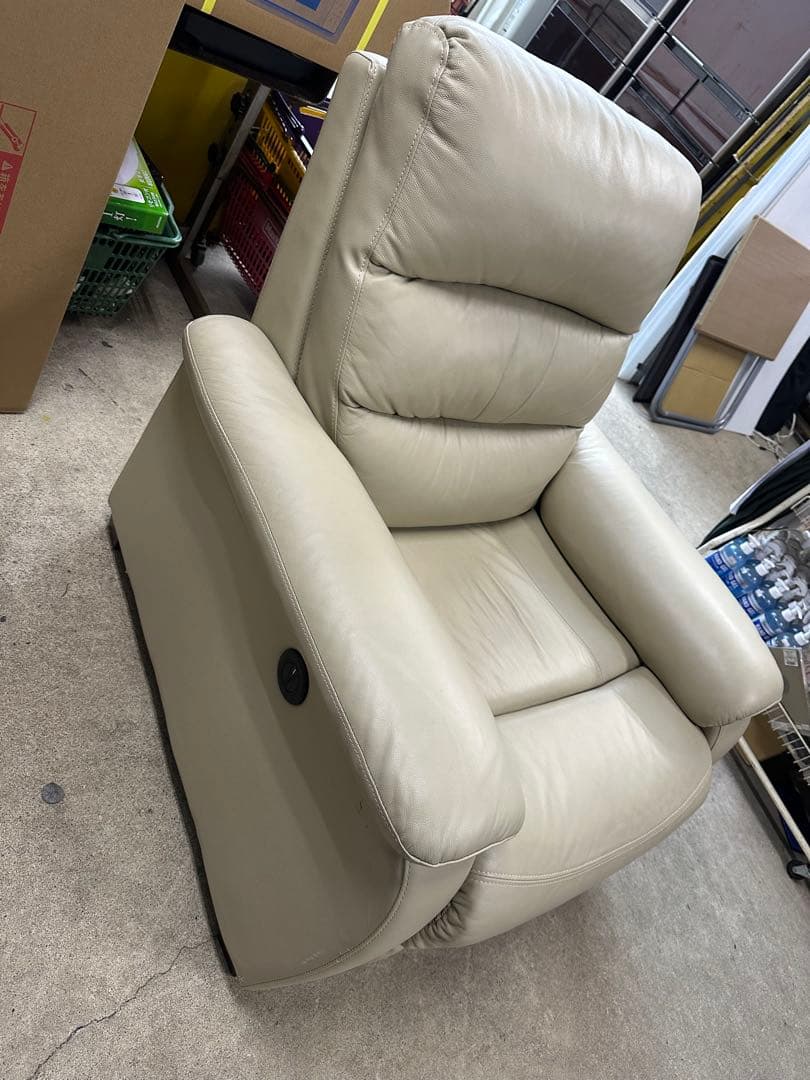 名古屋市内送料無料　ニトリ　電動リクライニングソファ　1人掛け　中古美品
