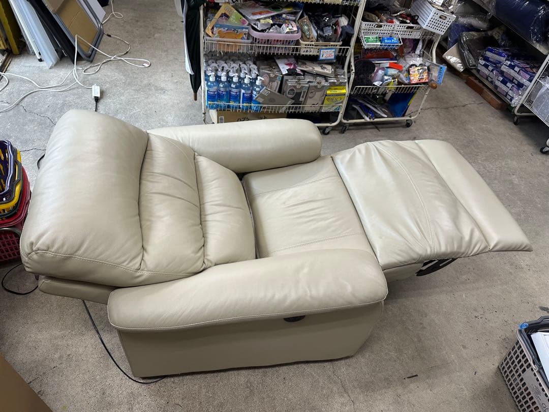 名古屋市内送料無料　ニトリ　電動リクライニングソファ　1人掛け　中古美品