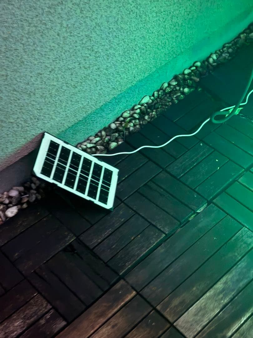 ソーラー式球形ライト 色変化 led イルミネーション　青　赤　黄色　白　ピンク