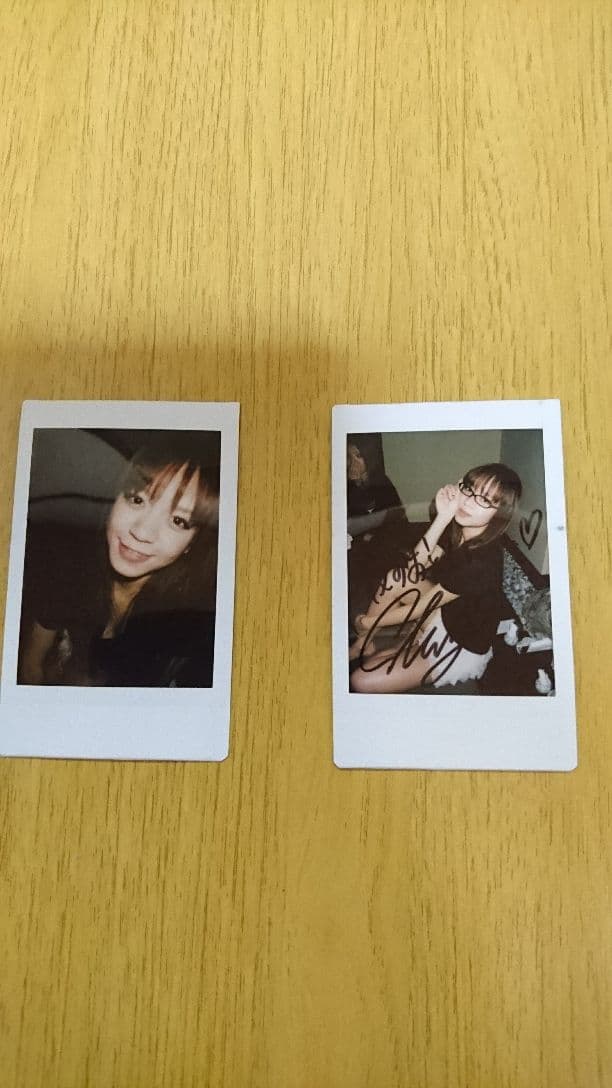 藤井シェリー サイン入り写真