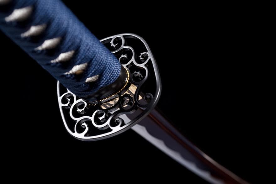 日本刀 模造刀 居合刀 斬馬刀 龍泉剣 中炭素鋼焼金武士刀【カナン