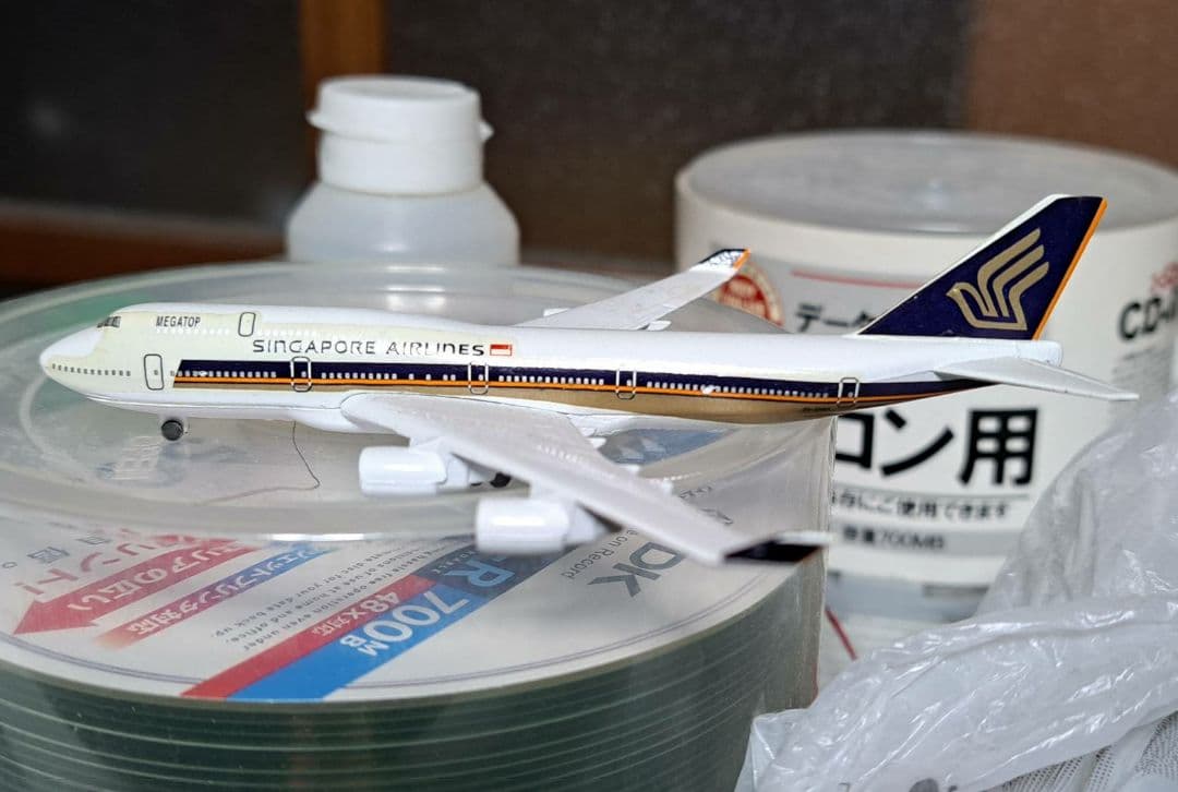 schabak 1/600 シンガポール航空 B747-400 - メルカリ