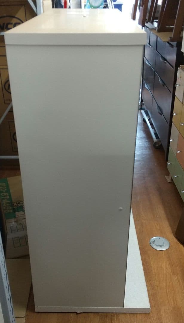 [送料込]美品　ニトリ アルミナ 120KB WH キッチンボード　引取歓迎！！