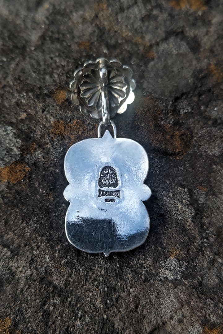 在庫処分! 大幅値下げ! オールドキングマン ターコイズ アップリケ