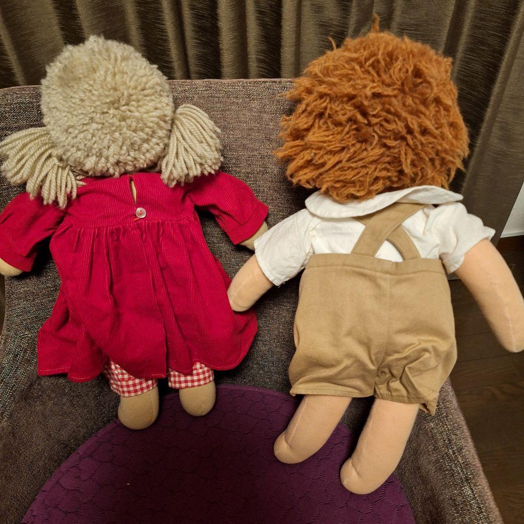 ２体セット◆ウォルドルフ人形C体・ジルケ人形ロッテちゃん　+着せ替え服