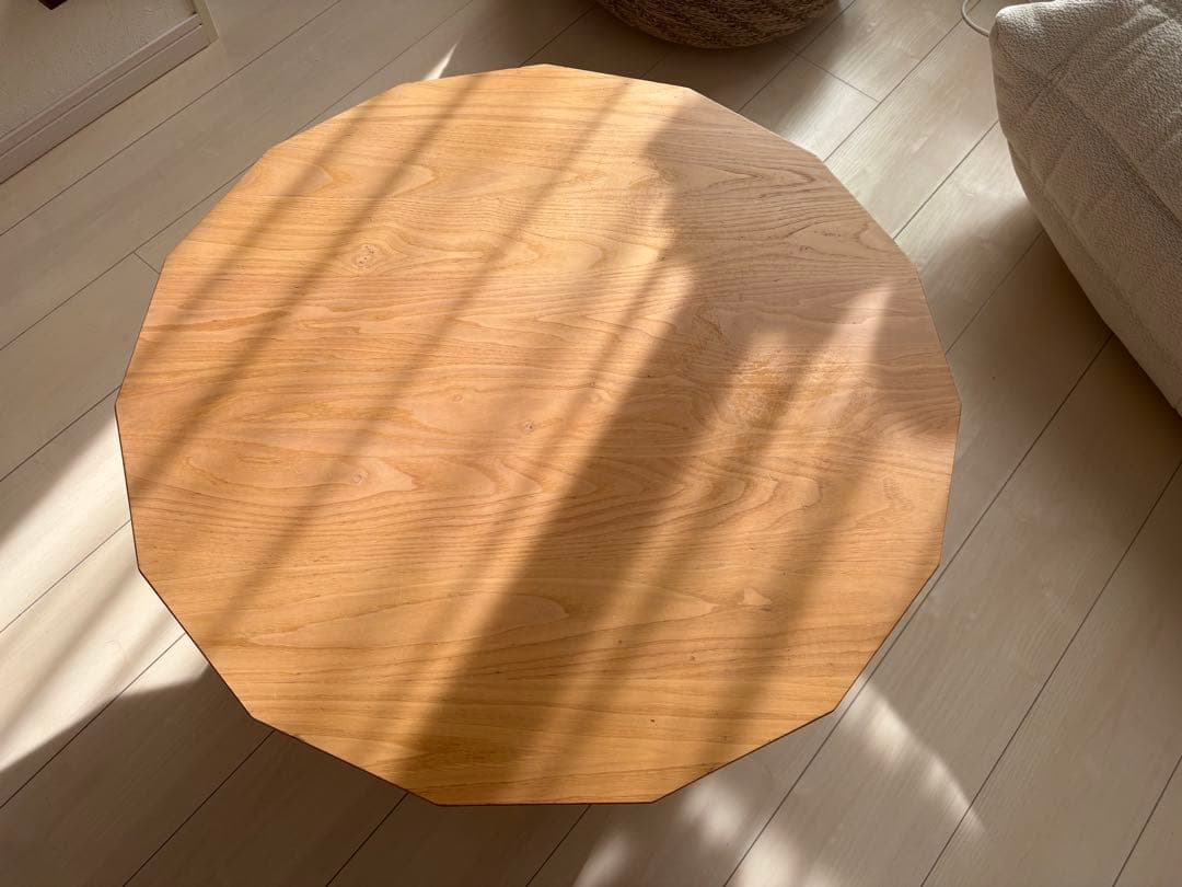 カリモクニュースタンダード　カラーウッドプレーン ラージ ローテーブル