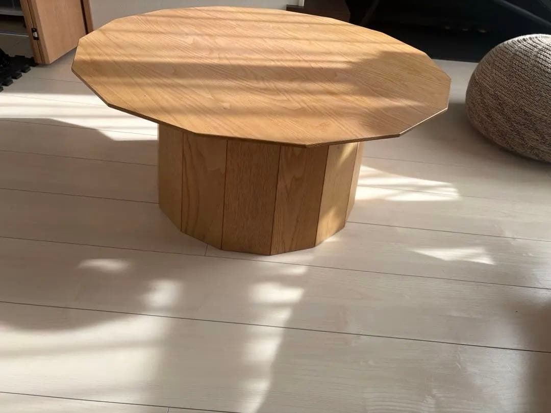 カリモクニュースタンダード　カラーウッドプレーン ラージ ローテーブル