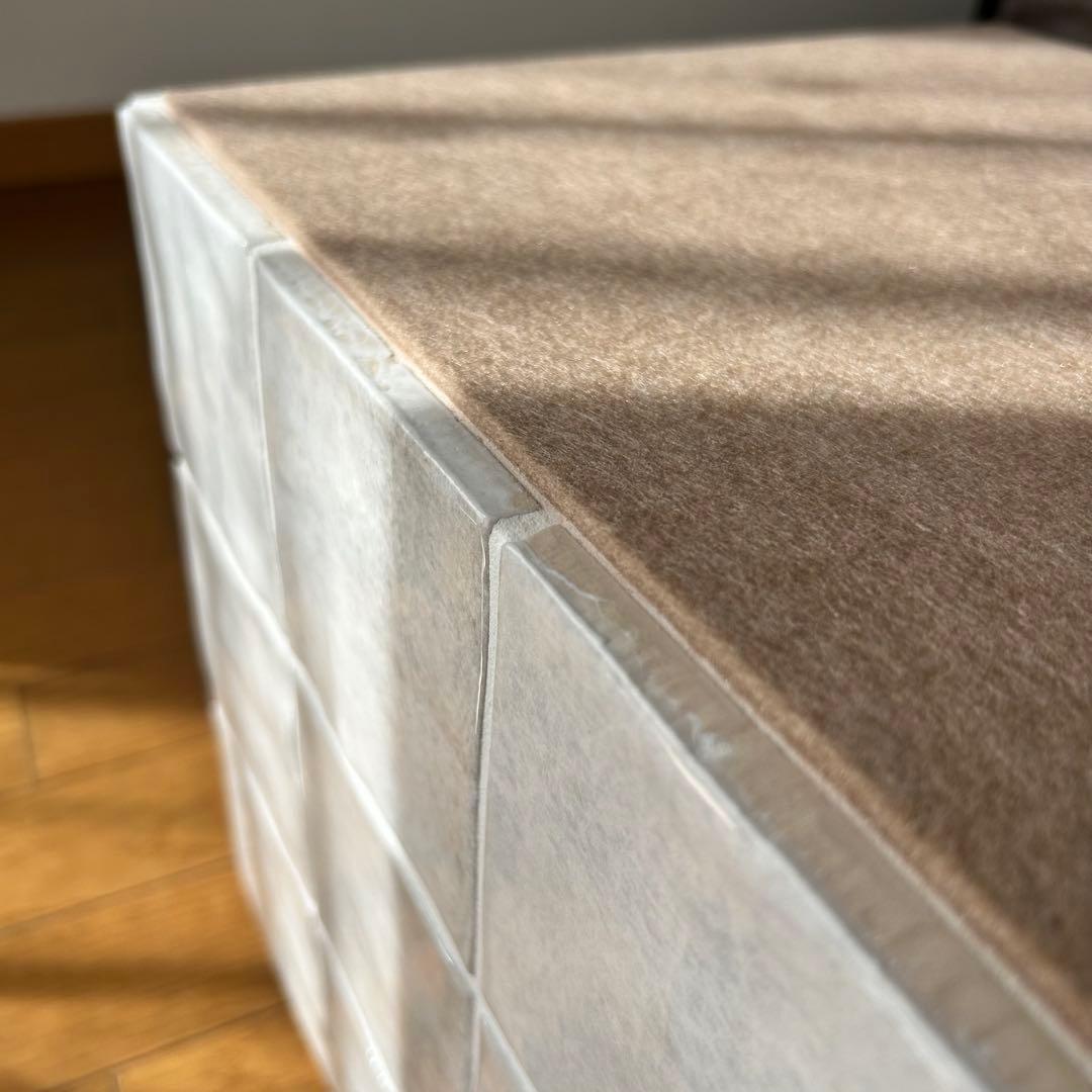 タイルキューブ サイドテーブル オブジェ タイル雑貨 ハンドメイド