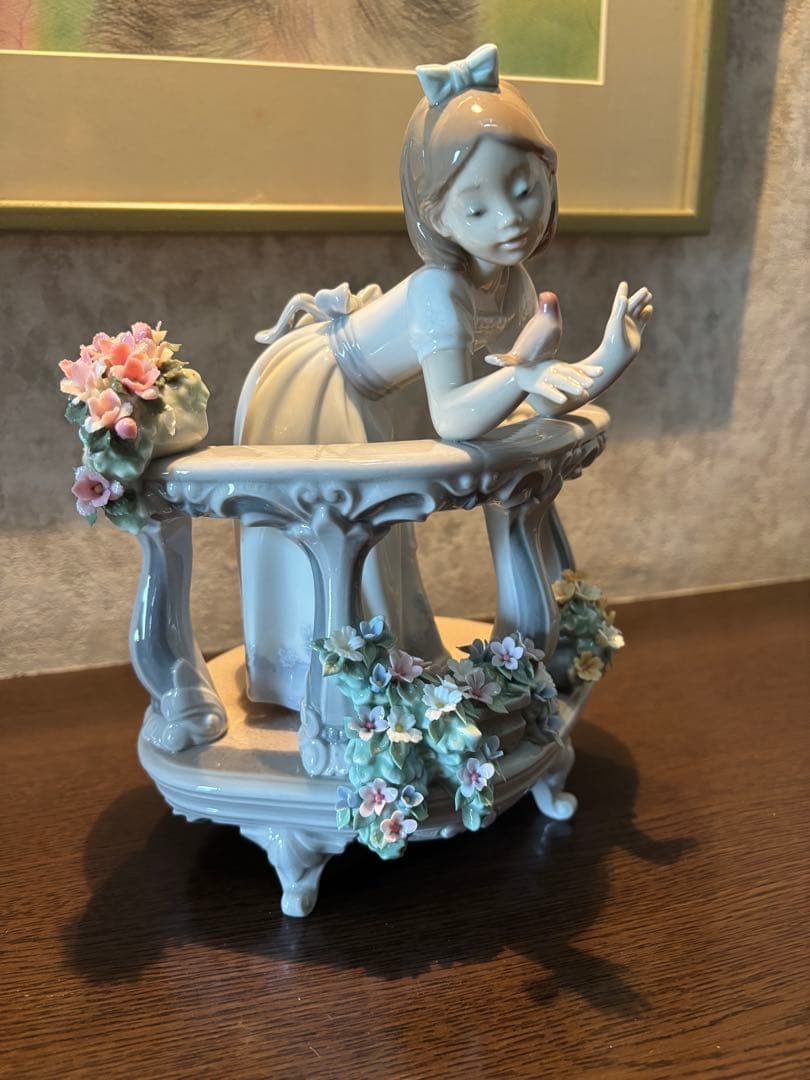 ★最終値下げ★リヤドロ　バルコニーの朝