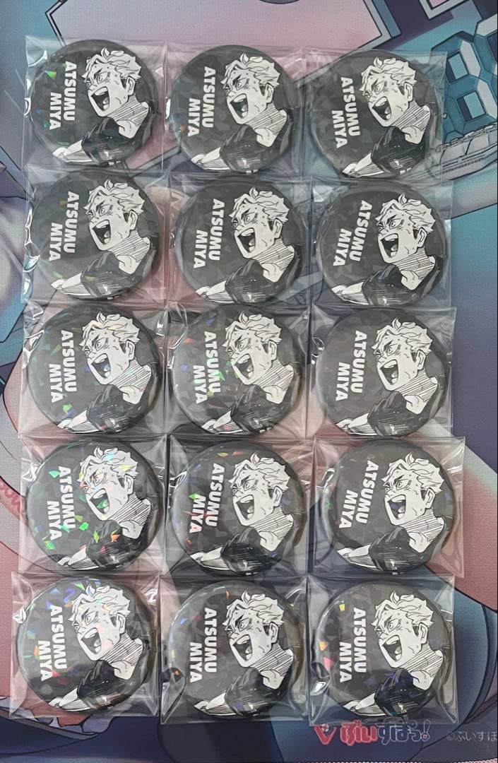 ハイキュー　宮侑　缶バッジ　35個　痛バ付き　即購入OK‼️