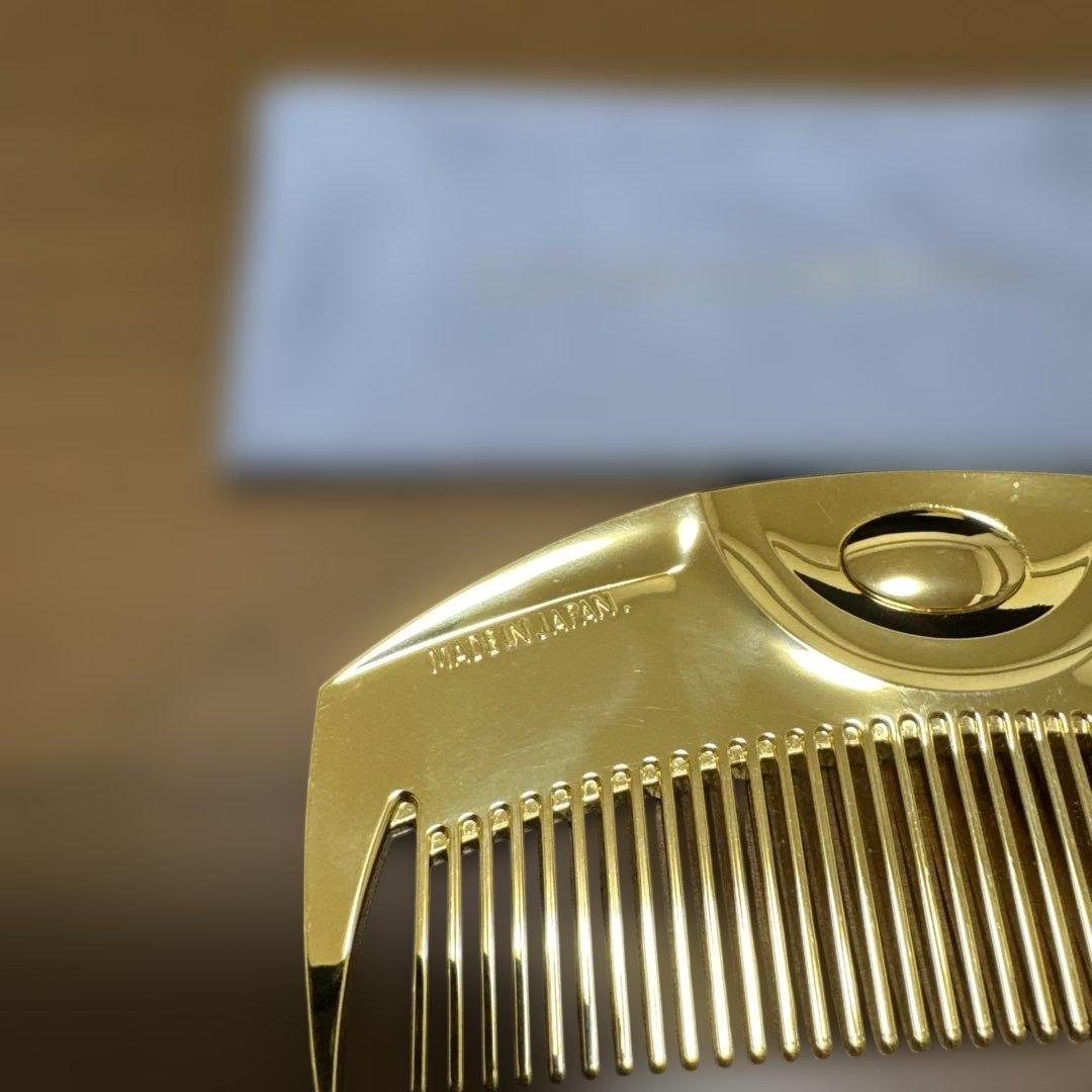 LOVE CHROME ゴールドコーム 専用ポーチ付き