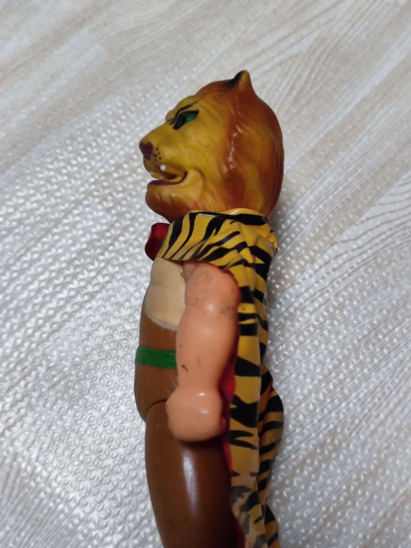 ◇希少◇タイガーマスク ソフビ 梶原一騎 辻なおき 当時物 中嶋製作所 人形