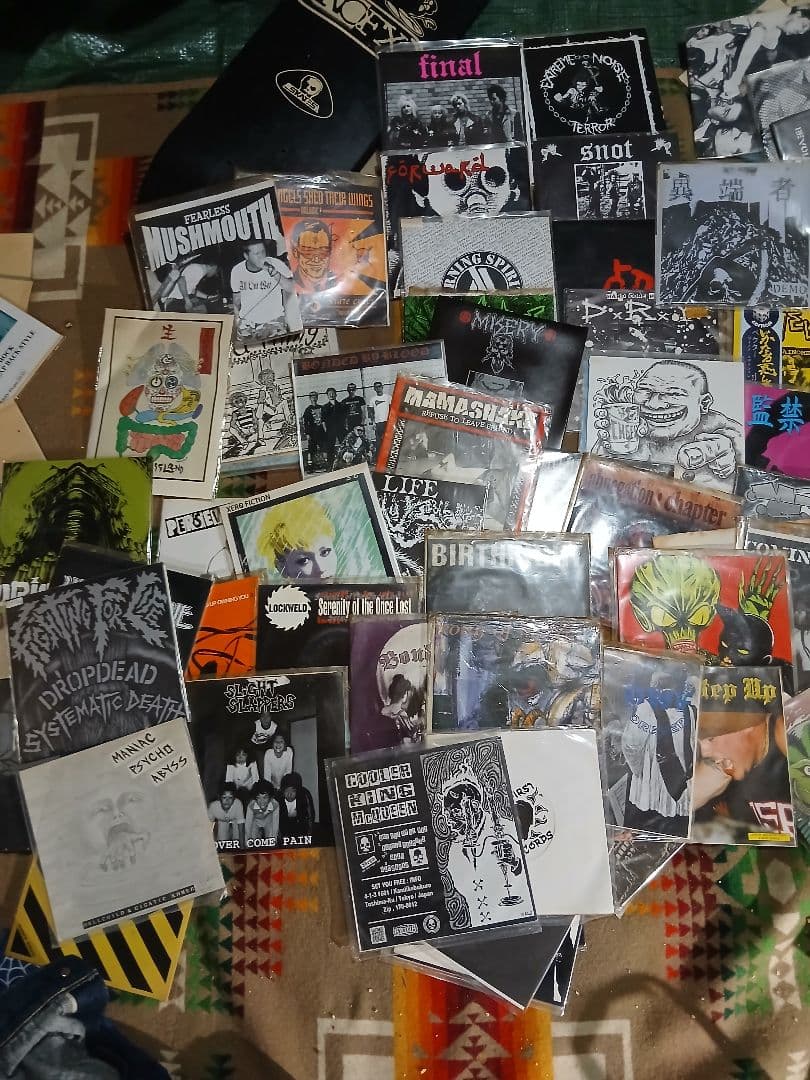 １２０枚パンク・ハードコア 　７インチまとめ売り