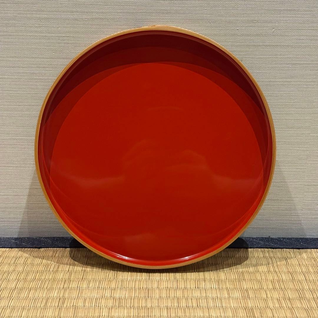 未使用 大館工芸社 曲げわっぱ 三段重 重箱 内朱 弁当箱 秋田杉 菓子器