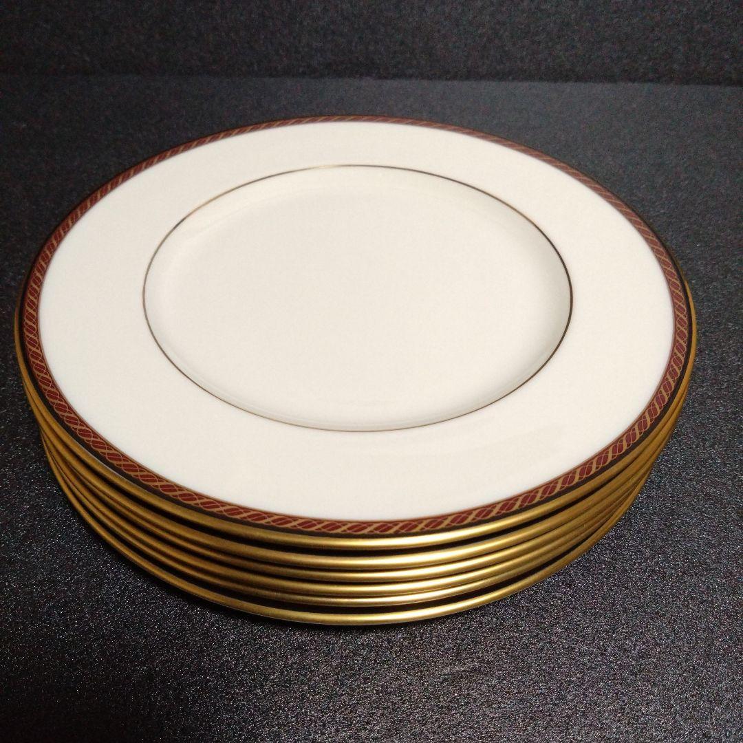 未使用 LENOX 21cmプレート6枚　クリスマス
